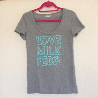ミルクフェド(MILKFED.)のミルクフェド♡Tシャツ(Tシャツ(半袖/袖なし))