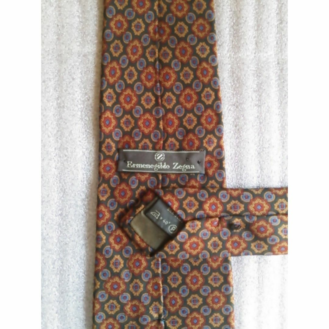 上品スタイル Ermenegildo Zegna - Ermenegildo Zegna プリント柄 シルク 小物