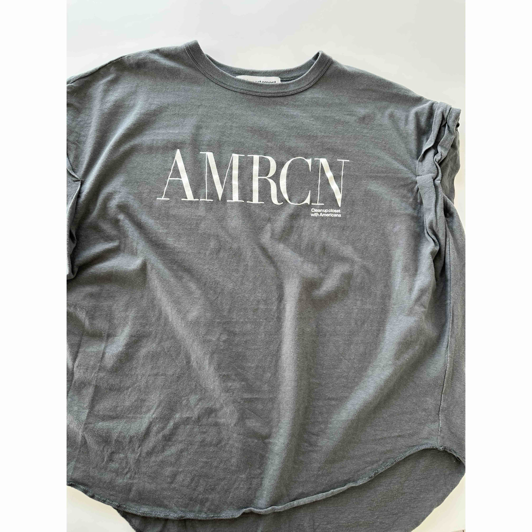 【新品同様】L'Appartement AMERICANA T-shirt L'Appartement AMERICANA/アメリカーナT-SHIRT