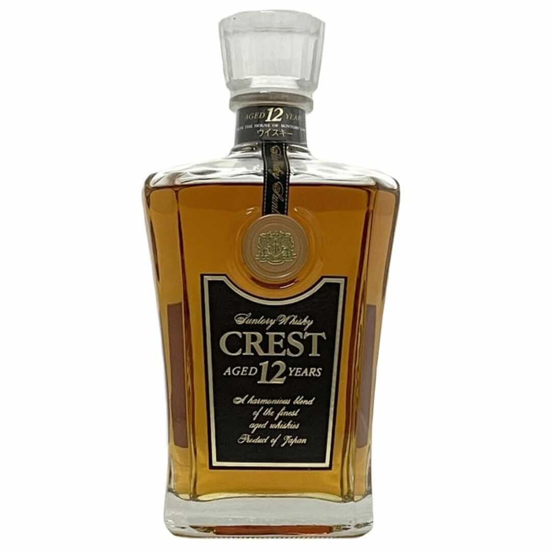 【期間限定送料無料】 サントリー 未開封 ウイスキー SUNTORY CREST 12年 クレスト ウイスキー