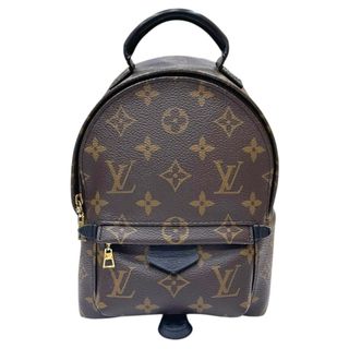 ルイヴィトン(LOUIS VUITTON)の　ルイ・ヴィトン LOUIS VUITTON パームスプリングス・バックパックMINI M41562 ブラウン×ブラック モノグラム・キャンバス/レザー レディース リュック・デイパック(リュック/バックパック)