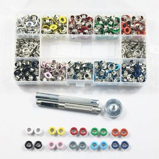 ZOYUBS 両面ハトメの玉 ハトメ 両面ハトメキット レザークラフト スタッズ(その他)