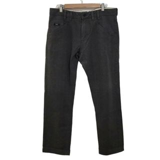 ヒューゴボス(HUGO BOSS)のHUGOBOSS(ヒューゴボス) パンツ サイズW37  L34 メンズ - ダークグレー フルレングス(その他)