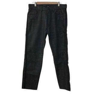 ヒューゴボス(HUGO BOSS)のHUGOBOSS(ヒューゴボス) ジーンズ サイズW33  L34 メンズ - 黒 フルレングス(デニム/ジーンズ)