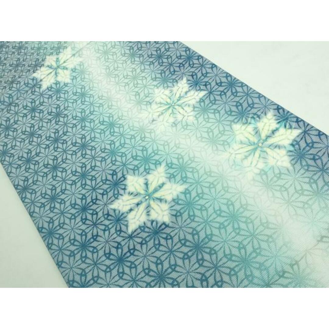 京口屋様 平和屋本店□極上 両方向 全通柄 京袋帯 雪華 逸品 DZAA6318kh5