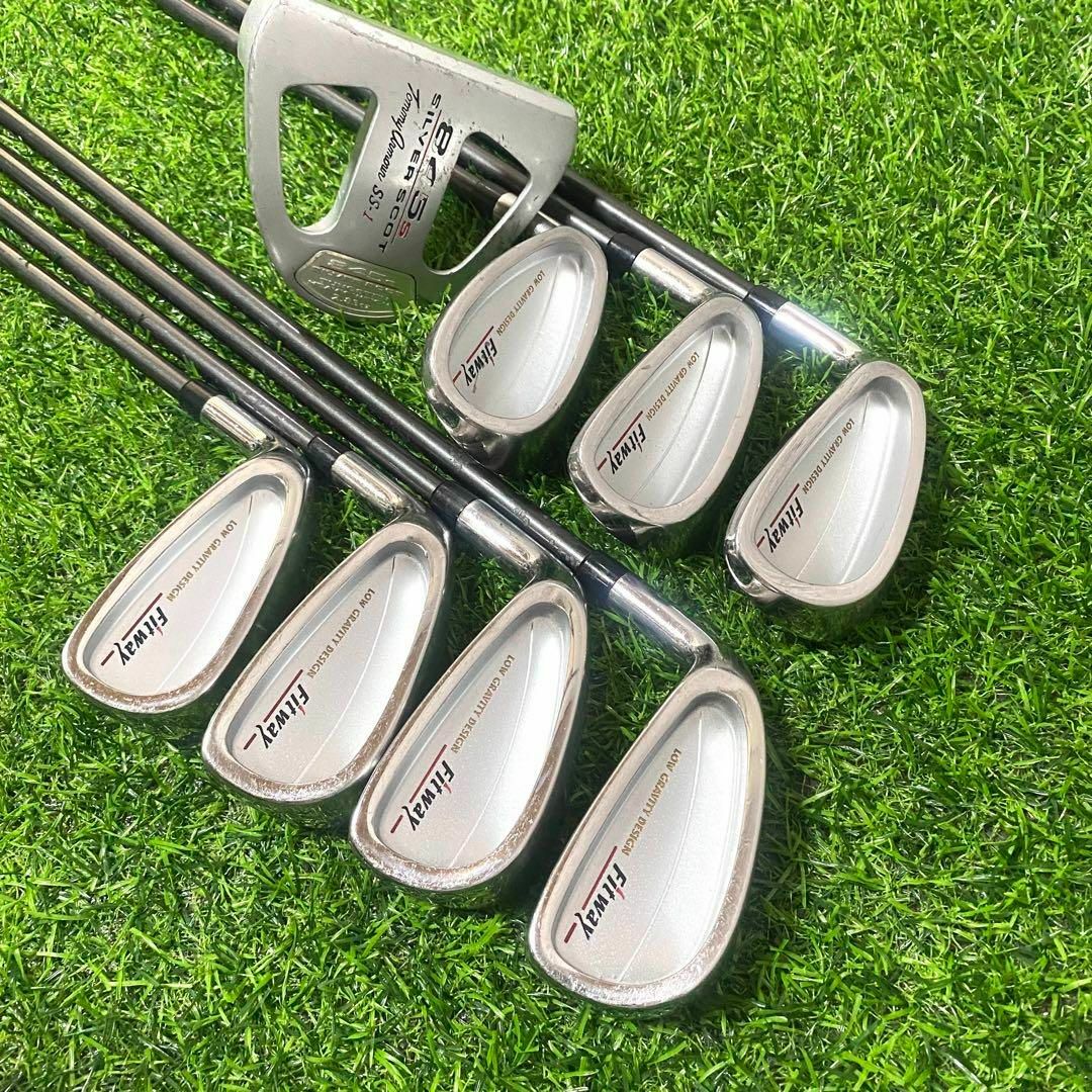 流行り の ブランド  - TaylorMade テーラーメイド ゴルフセット フィットウェイ R11 クラブ