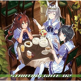 (CD)ゲーム『ウマ娘 プリティーダービー』STARTING GATE 02／マルゼンスキー(Lynn、ジキセキ(松井恵理子、グリキャップ(高柳知葉)、マルゼンスキー(Lynn)、フジキセキ(松井恵理(アニメ)