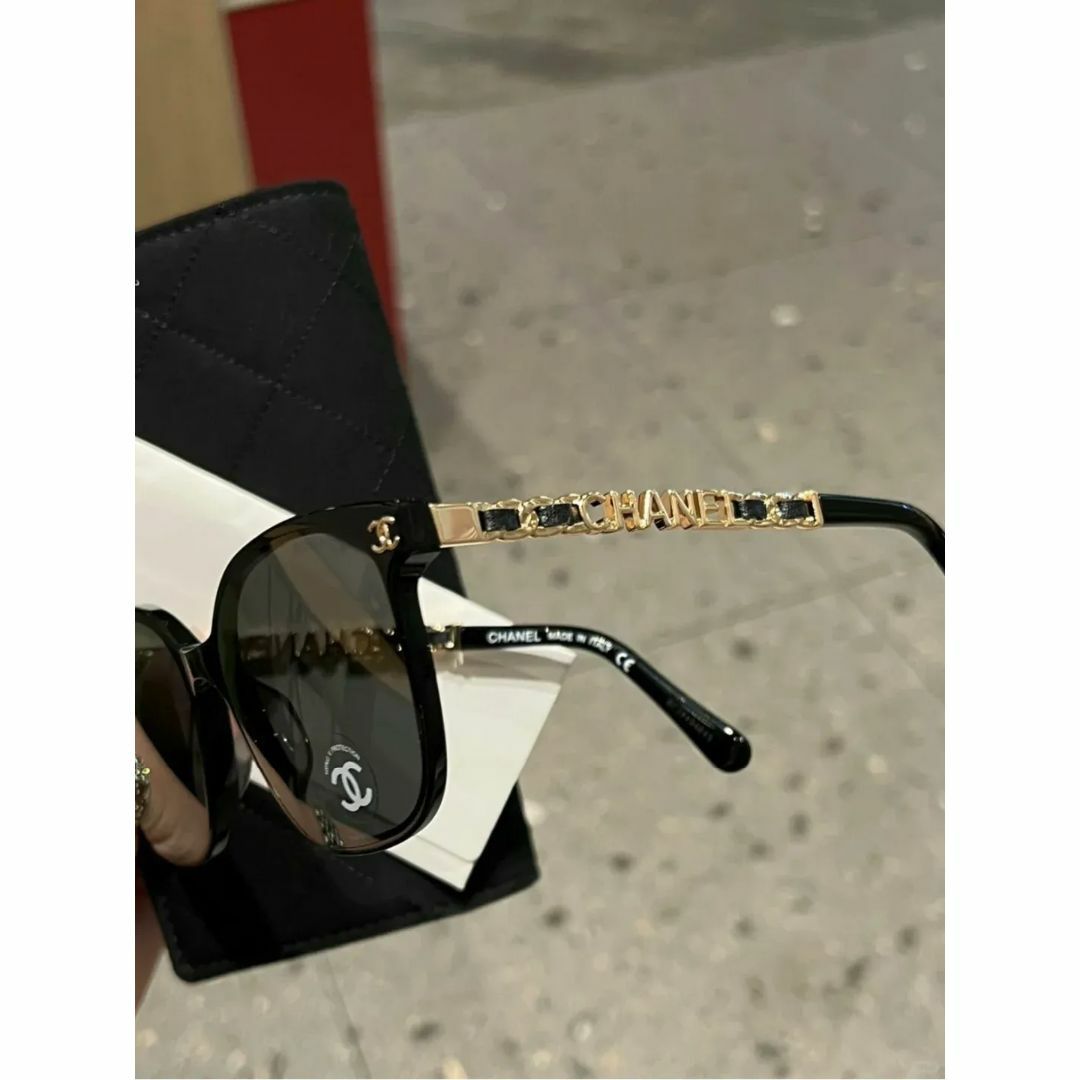 CHANEL - 美品CHANEL ブラック サングラス オリジナルケース