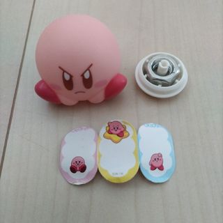 星のカービィ　フィギュア　ピンバッチ(キャラクターグッズ)