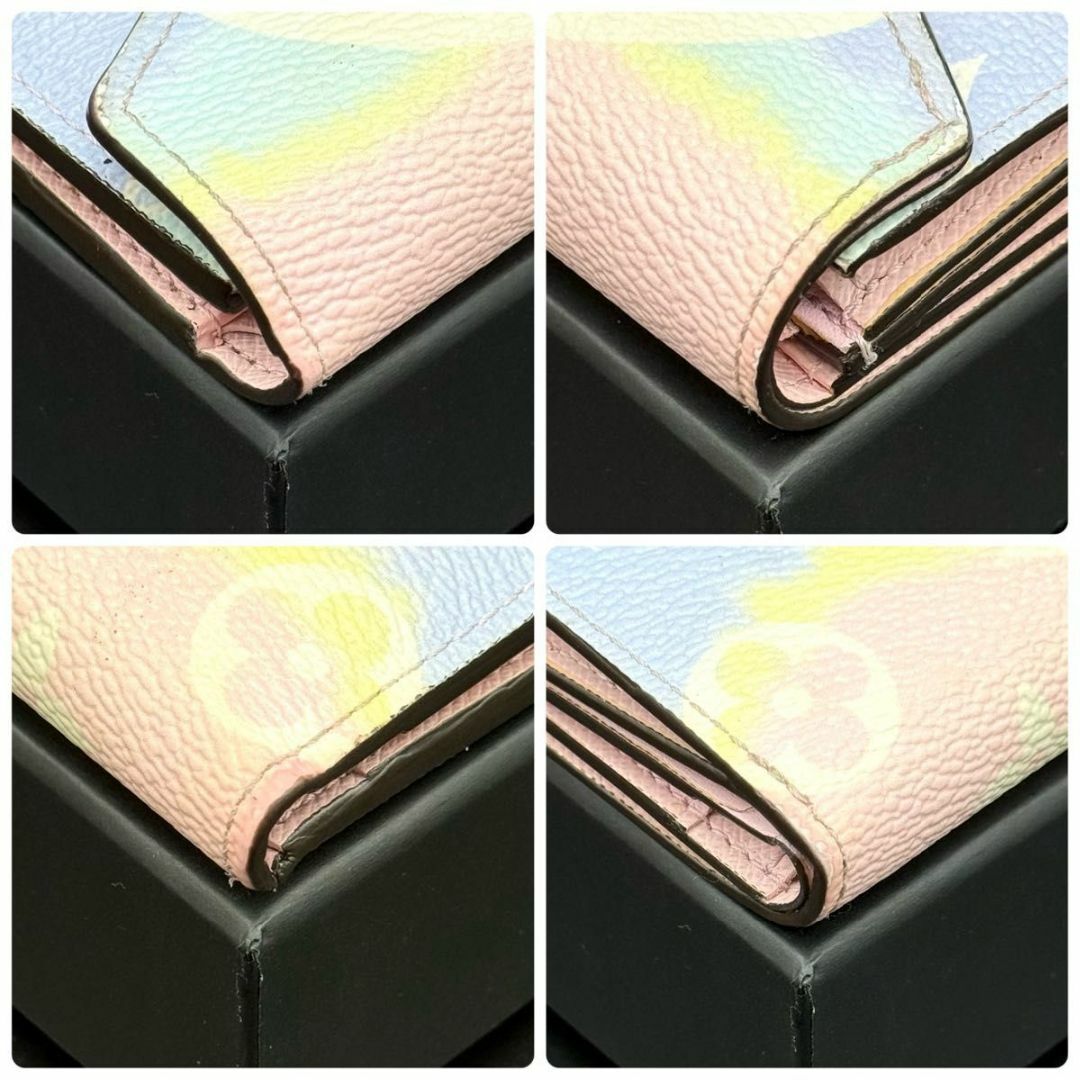 LOUIS VUITTON(ルイヴィトン)のルイヴィトン モノグラム ゾエ パステル 三つ折り財布 コンパクト L85 レディースのファッション小物(財布)の商品写真