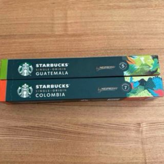 スターバックス(Starbucks)のスターバックス ネスプレッソ互換カプセル コロンビア　グアテマラ 20個(コーヒー)
