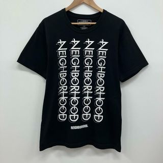 ネイバーフッド(NEIGHBORHOOD)の【イオン広店】 中古 NEIGHBORHOOD | ネイバーフッド 半袖Ｔシャツ ブラック サイズ：3 【104】(Tシャツ/カットソー(半袖/袖なし))