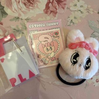 エスターバニー🎀ヘアポニー🎀シール　ESTHER BUNNY🎀(ぬいぐるみ)