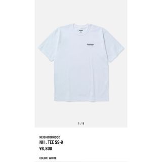 ネイバーフッド(NEIGHBORHOOD)のNEIGHBORHOOD NH. TEE SS-9 白XL(Tシャツ/カットソー(半袖/袖なし))