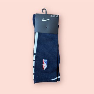 ナイキ(NIKE)のグリズリーズ色Grip Quick Crewソックス NBA選手支給品Lサイズ(バスケットボール)