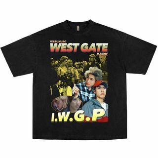 IWGP 池袋ウエストゲートパーク Tシャツ ブラック vintage.