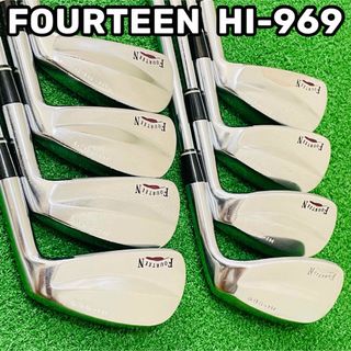 フォーティーン(Fourteen)の8798 FOURTEEN HI-969 フォーティーン メンズ 右利き 8本(クラブ)