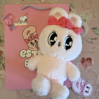 エスターバニーぬいぐるみ🎀ショッパー🎀ESTHER BUNNY(キャラクターグッズ)