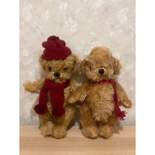 レア　2体トフィーテディベア　メリーソート社&ファーネル社(その他)