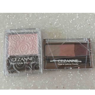 セザンヌ(CEZANNE)のセザンヌ　パールグローハイライト　ノーズアンドアイブロー　送料込み(フェイスカラー)