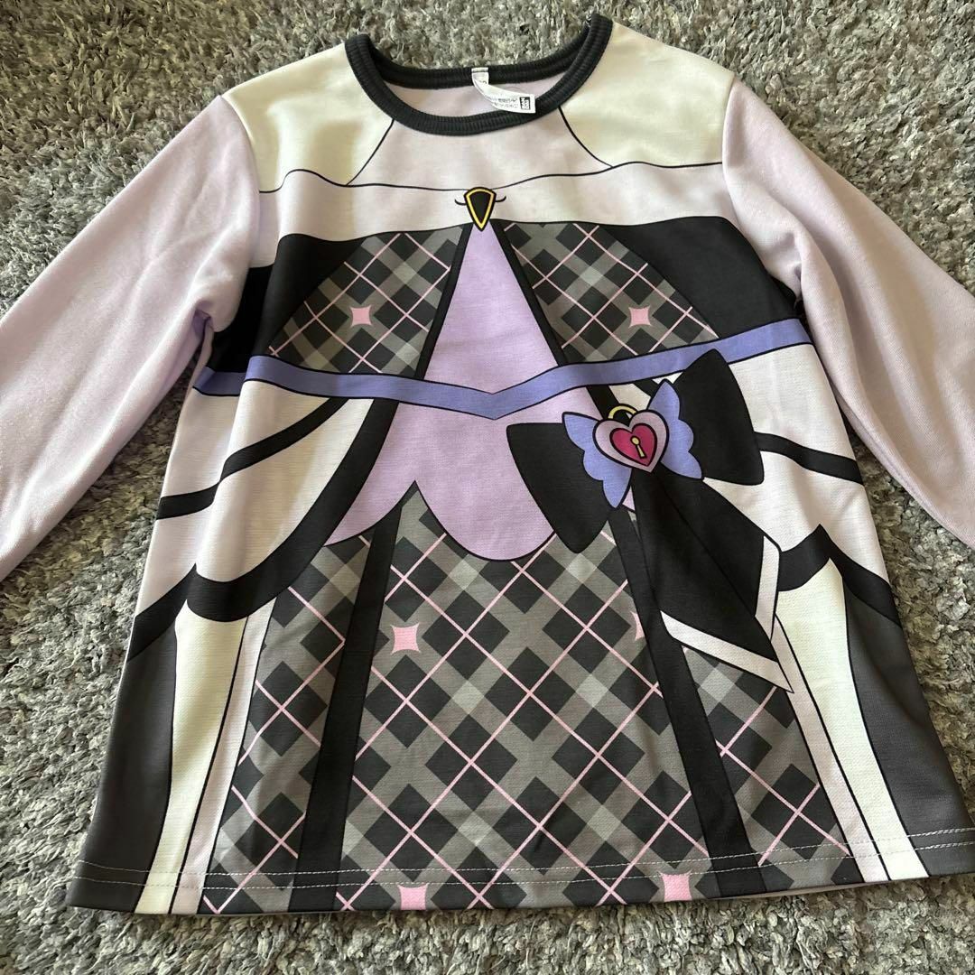 キミとアイドルプリキュア♪　キュアキッス　なりきりパジャマ　長袖　110cm キッズ/ベビー/マタニティのキッズ服女の子用(90cm~)(パジャマ)の商品写真