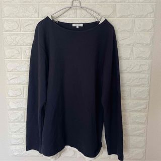 グローバルワーク(GLOBAL WORK)のGLOBAL WORK ネイビー Lサイズ 長袖カットソー(Tシャツ/カットソー(七分/長袖))