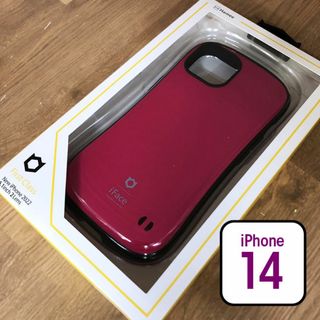 アイフェイス(iFace)の残少 ホット ピンク iPhone14 iFace スマホケース 5391(iPhoneケース)