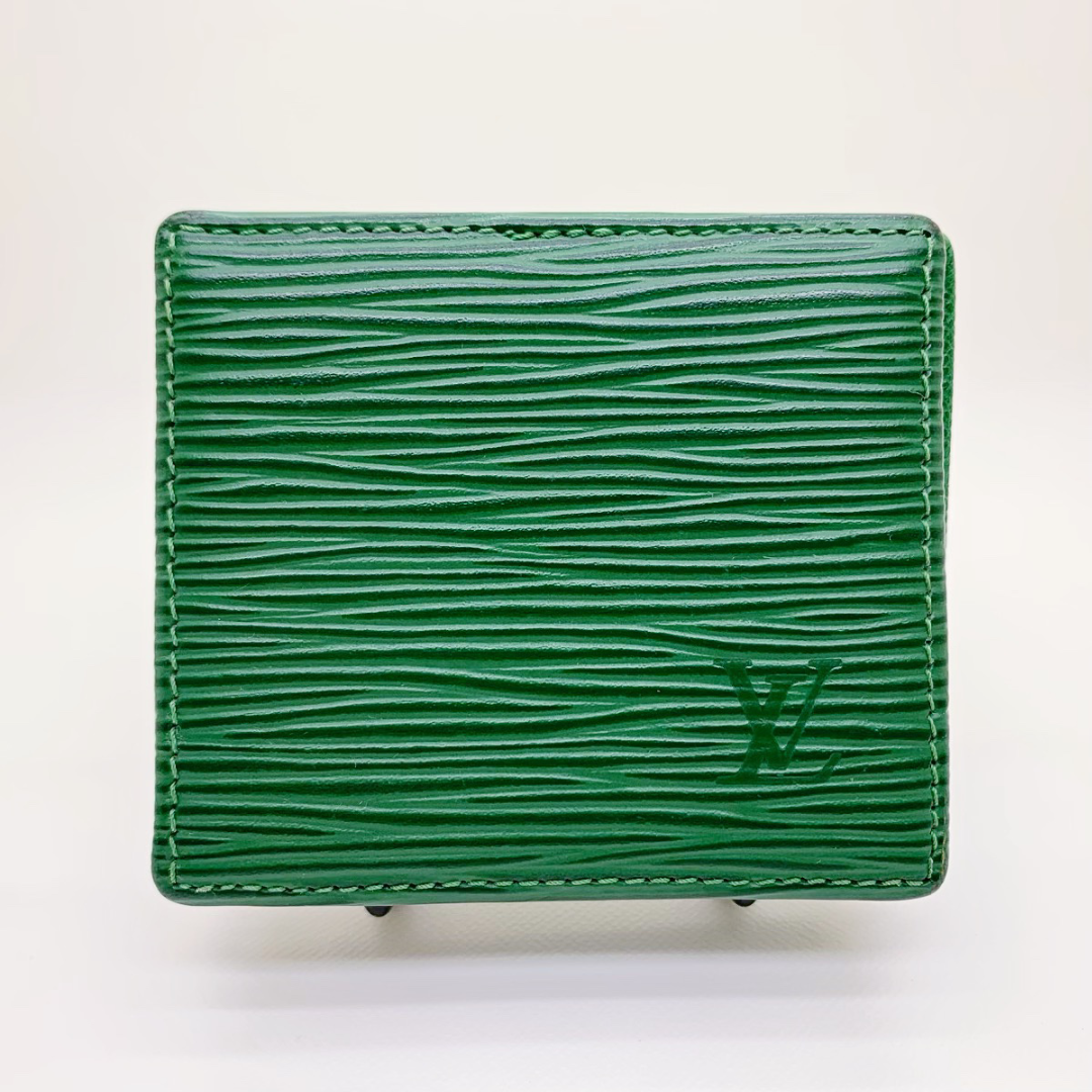 【美品】ルイヴィトン　ポルトモネボワット　エピ　コインケース　小銭入れ　緑 LOUIS VUITTON - ✨新品未使用✨ルイヴィトン エピ ポルトモネ