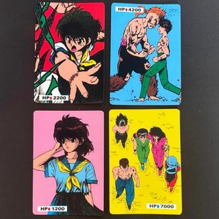 【まとめ売り】幽遊白書 カードダス 原画絵