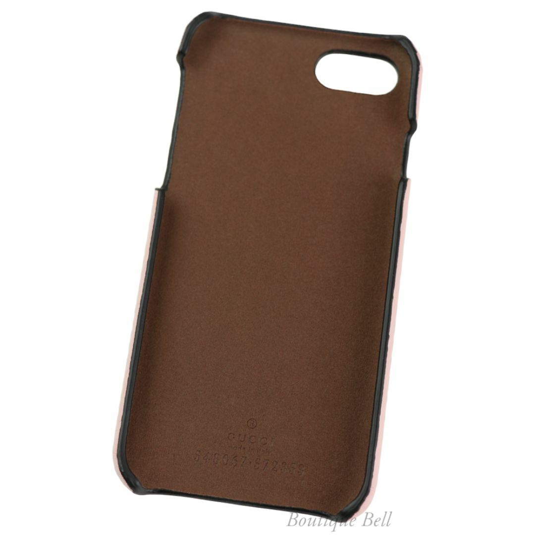【グッチ】グッチシマ キャット レザー iPhone7/8/SE ケース GUCCI - 【GUCCI】グッチ グッチシマ キャット iPhone7/8/SE