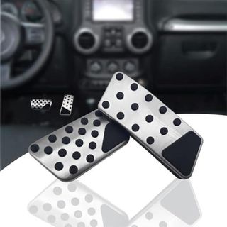 ペダル カバー ブレーキペダル ジープ用ラングラー JK 2007-2017(車内アクセサリ)