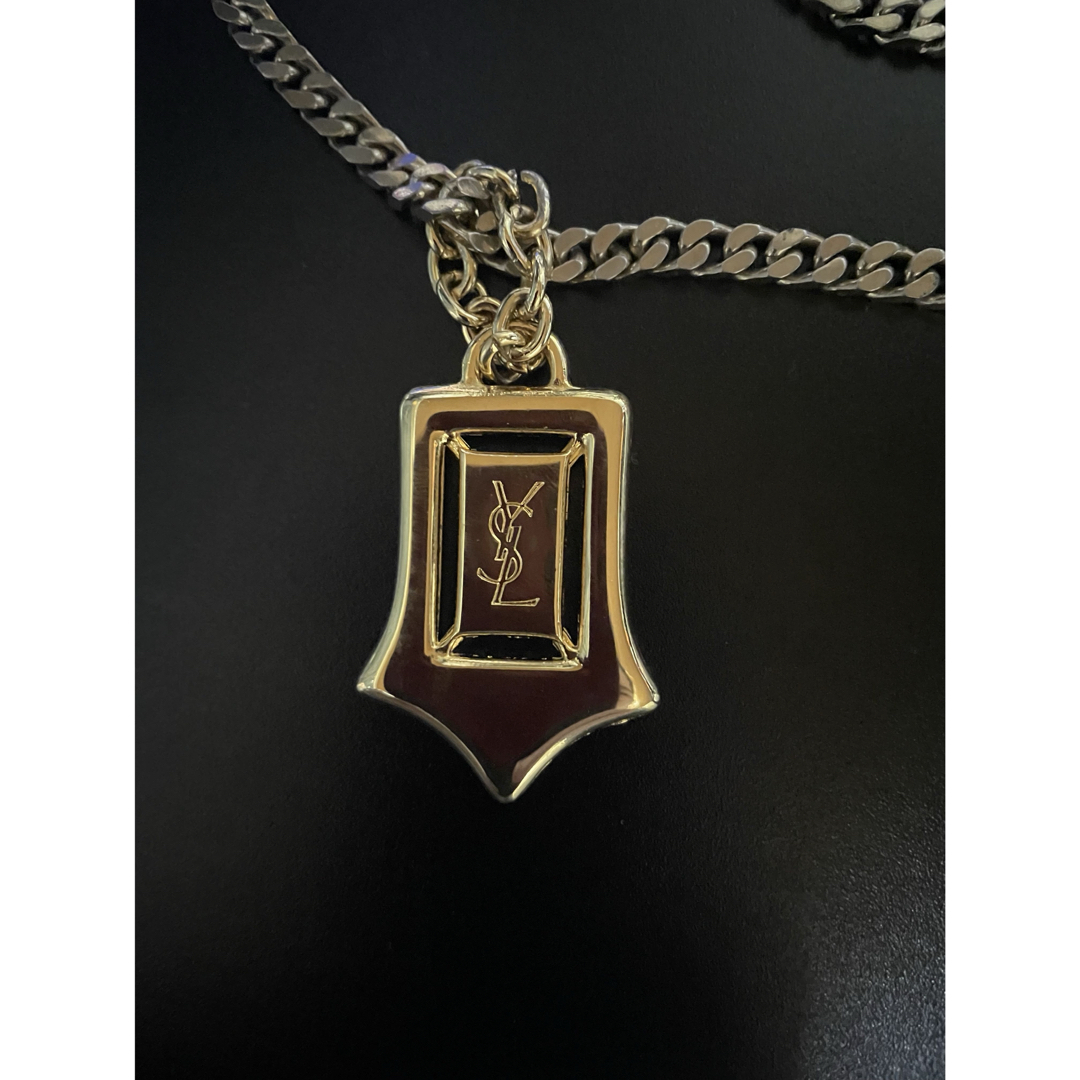 Yves Saint Laurent(イヴサンローラン)のイブサンローラン　チャーム　パーツ　ネックレス　　一点のみ　K18GP   GF メンズのアクセサリー(ネックレス)の商品写真
