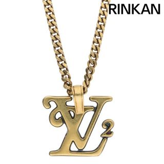 LOUIS VUITTON - ルイヴィトン ×ニゴ  コリエ スクエアードLV MP2692 LVロゴチェーンネックレス メンズ