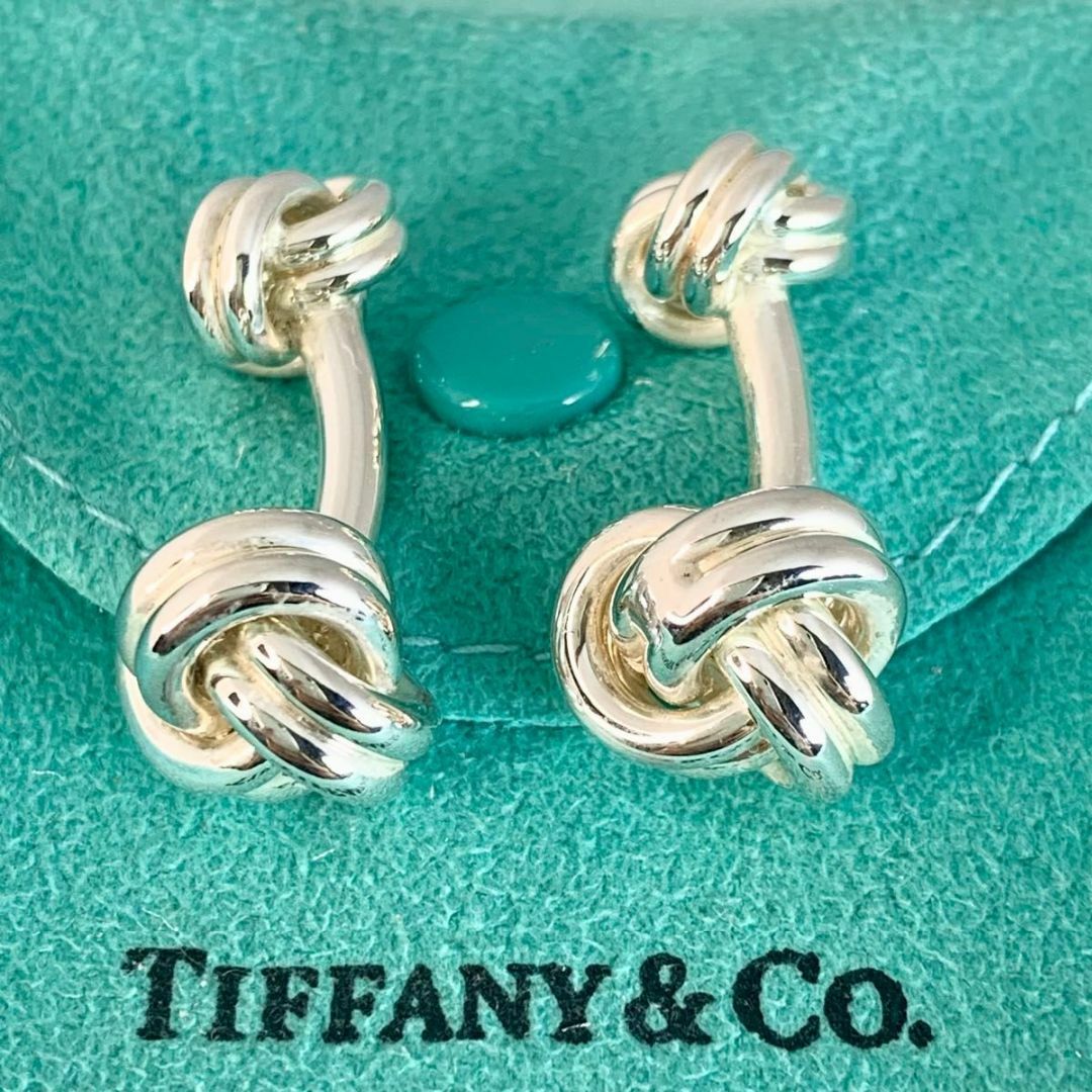 レビューの多い高評価商品特集！ Tiffany & Co. - ティファニー 希少 ツイスト ノット カフス 小物