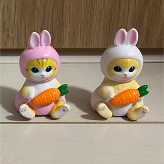 モフサンド マスコット フィギュア うさぎにゃん(キャラクターグッズ)