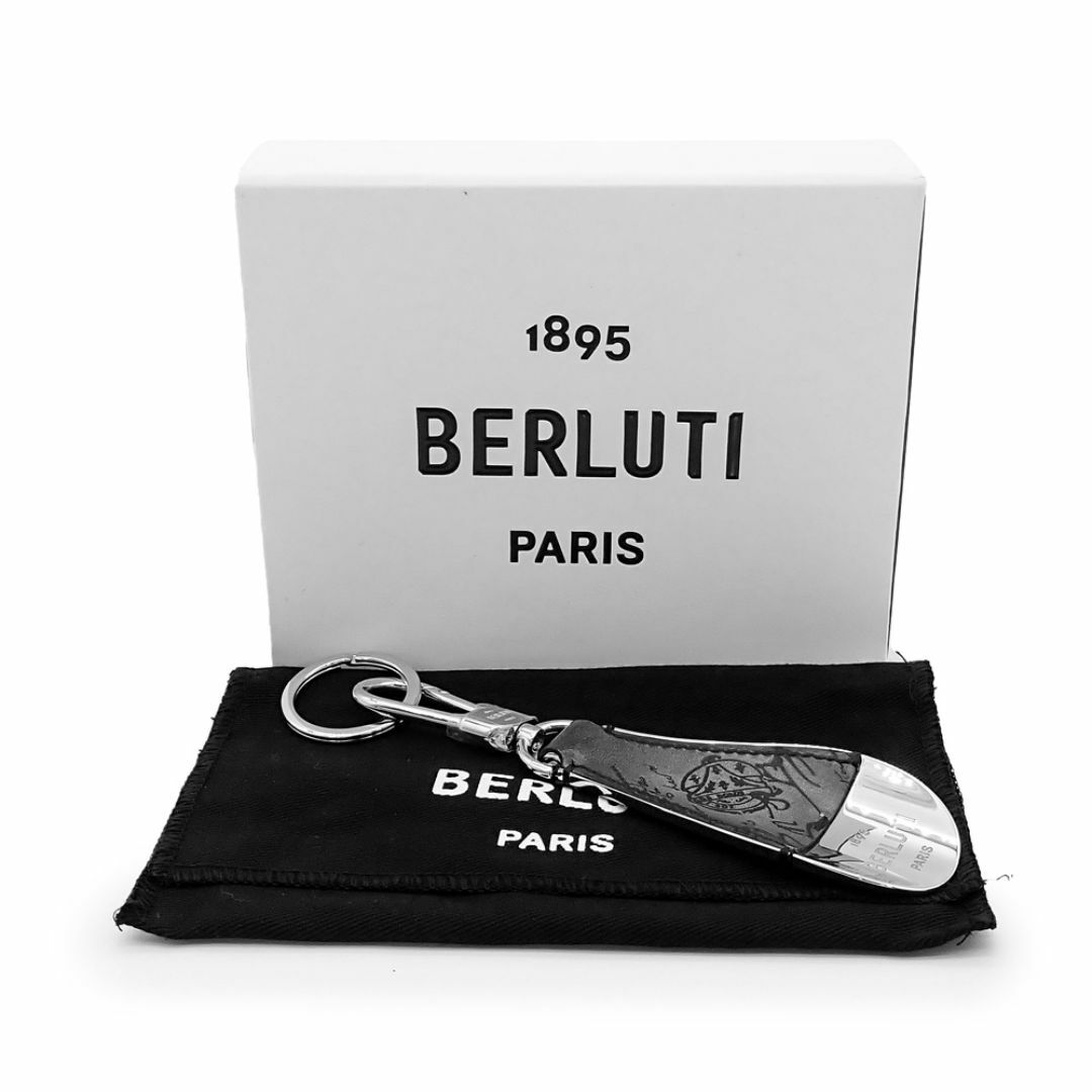 ★日本の職人技★ BERLUTI - シュー フルスクリットレザー ベルルッティ 未使用品 小物