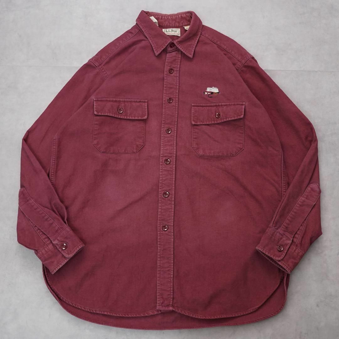 80's L.L.Bean ハンティングシャツ 
