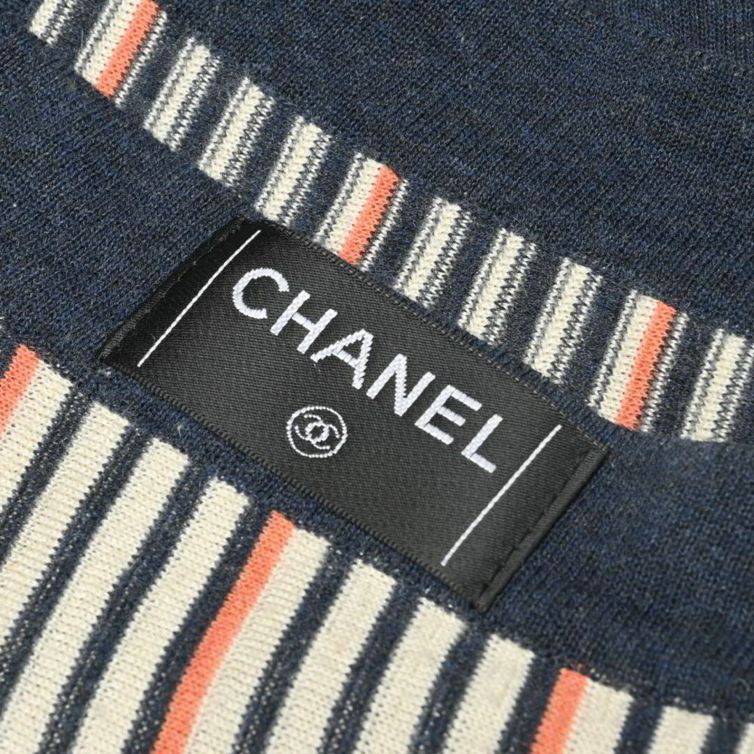 【可愛いけれど甘すぎない♡】CHANEL シルクワンピース CHANEL - CHANEL カシミヤシルク混 ニット ワンピースの通販 by