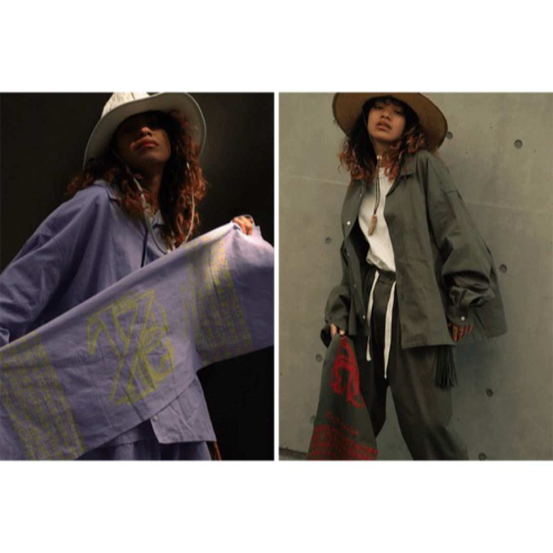 BEAMS(ビームス)のsillage × zepanese club パープルストール verdy メンズのファッション小物(ストール)の商品写真