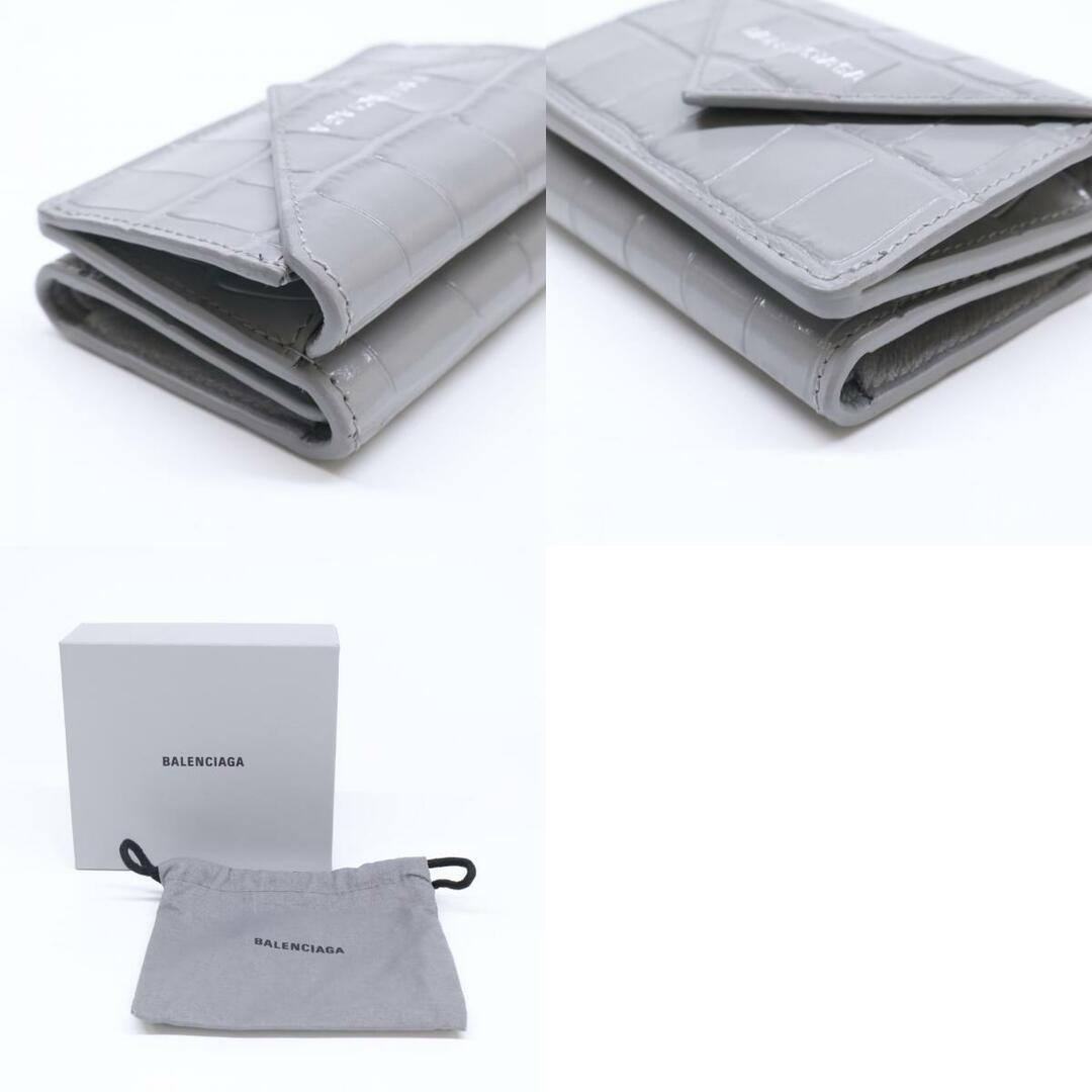 【国内即発】バレンシアガ 折り財布 391446 1U6QN 1505 BALENCIAGA - バレンシアガ 391446 1U6QN 1505 PAPIER MINI