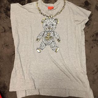 ヴィヴィアンウエストウッド(Vivienne Westwood)のVW ビッグTシャツワンピース(ひざ丈ワンピース)