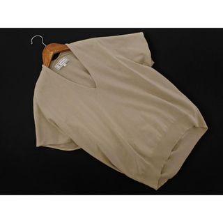 ロペピクニック(Rope' Picnic)のRope Picnic ロペピクニック Vネック サマー ニット セーター size38/ベージュ ■◆ レディース(ニット/セーター)