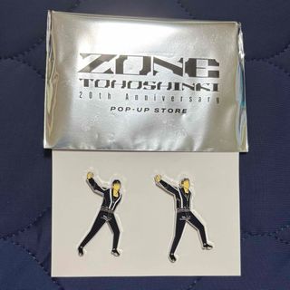 東方神起　ニコイチピンズ　ユノ　チャンミン 