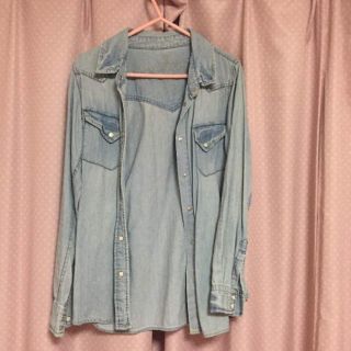 アズールバイマウジー(AZUL by moussy)のアズール♡デニムシャツ(Gジャン/デニムジャケット)