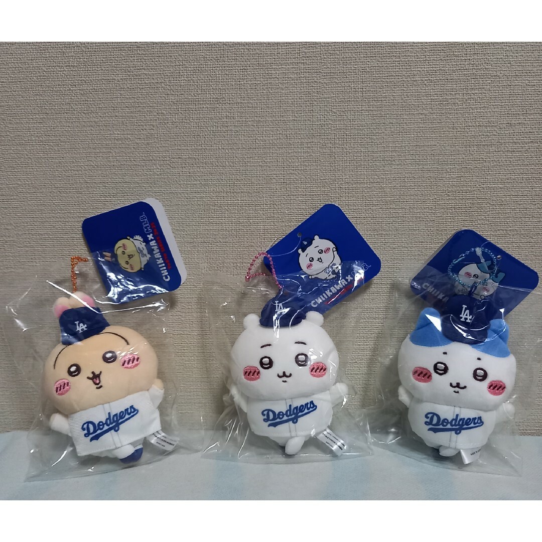ちいかわ MLB ドジャース マスコットセット