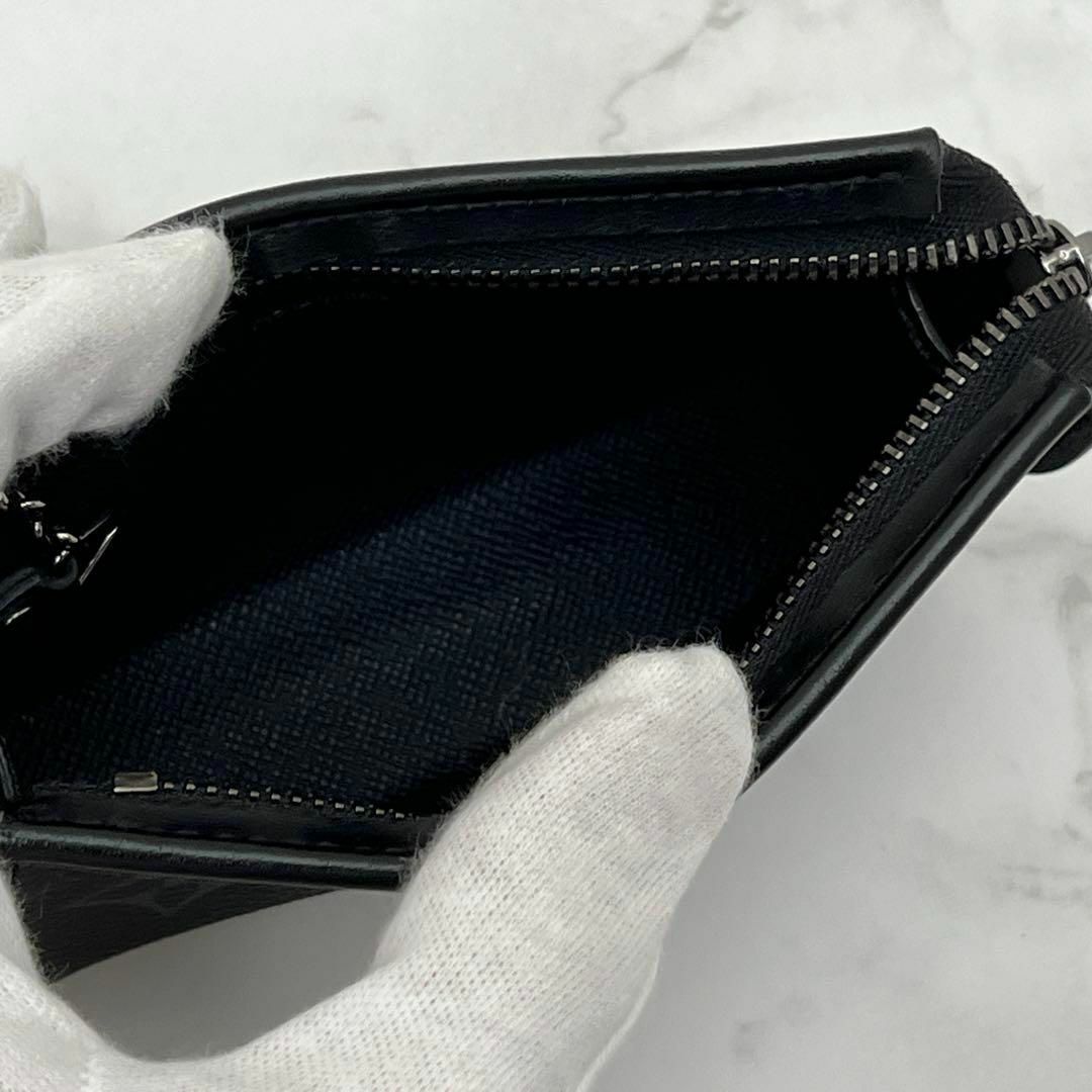 LOUIS VUITTON(ルイヴィトン)のルイヴィトン ポシェット・クレ ヴォワヤージュ コインケース 現行品 ブラック メンズのファッション小物(コインケース/小銭入れ)の商品写真