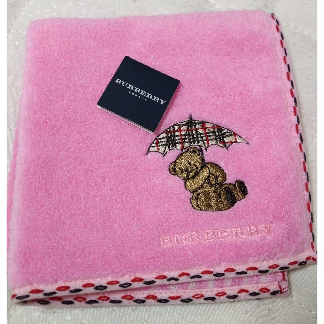 BURBERRY - 【新品未使用】5枚セット BURBERRY タオルハンカチ