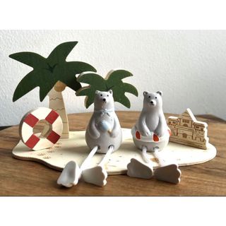 【新品】クマちゃんの浜辺セット