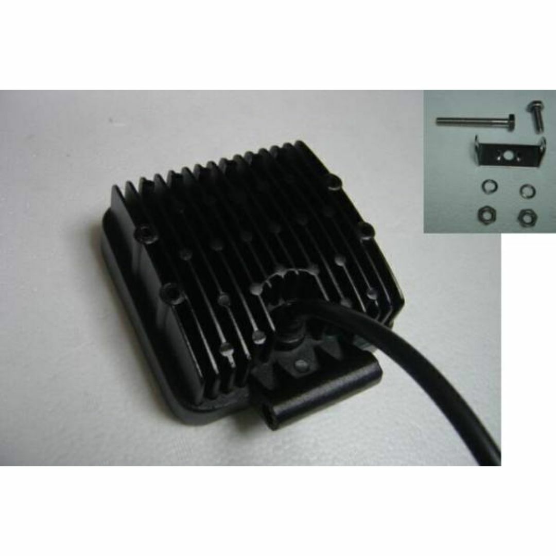LED 集魚灯水中ライト DC 12v 24v 13w+作業灯 ワークライト スポーツ/アウトドアのフィッシング(その他)の商品写真