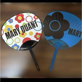 マリークヮント(MARY QUANT)のマリークワント　うちわ(ノベルティグッズ)